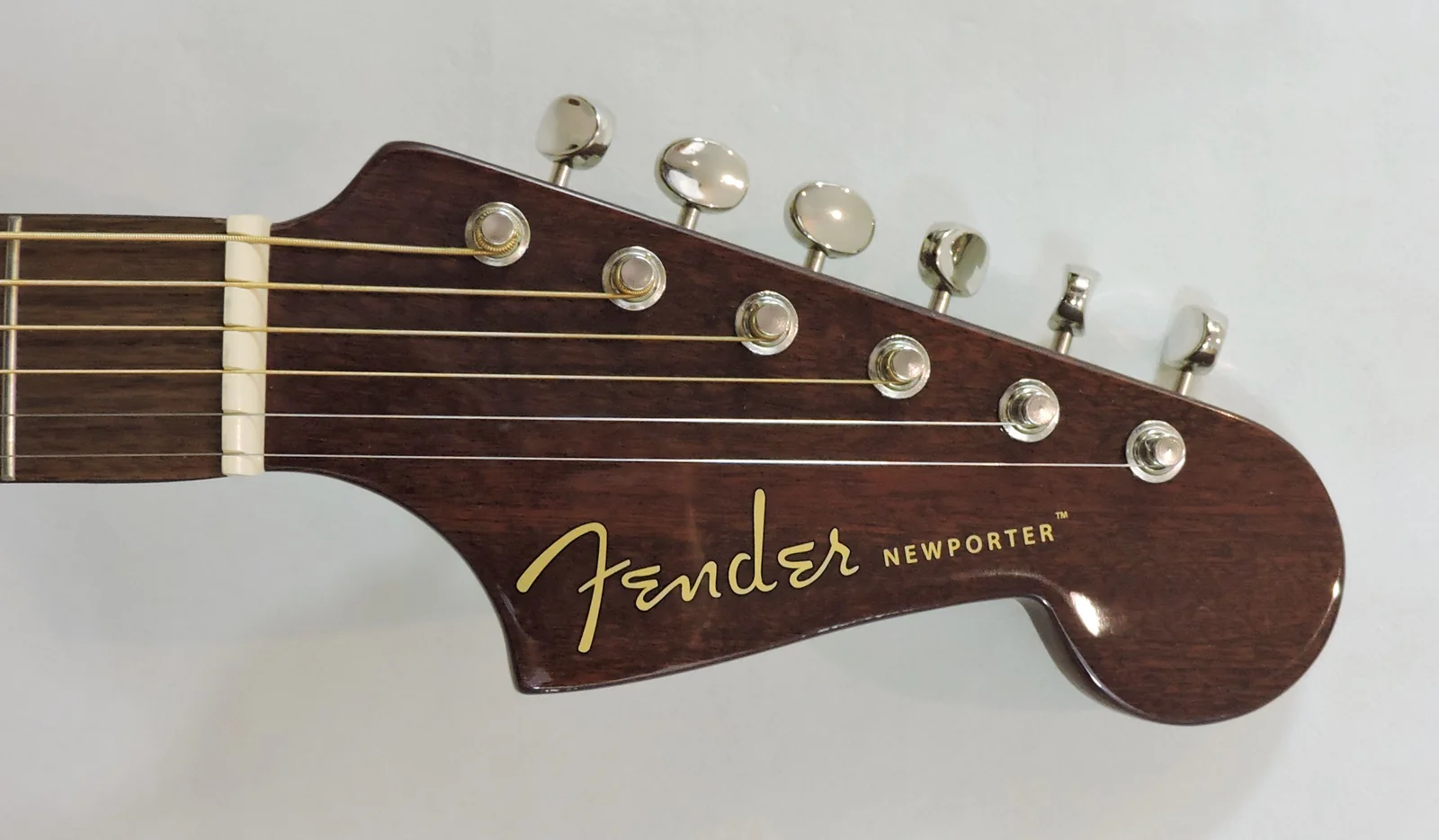 Fender Newporter Player, Natural - Image 8